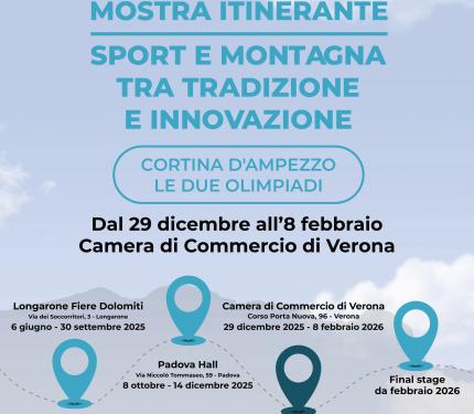Mostra itinerante Cortina d’Ampezzo: le due Olimpiadi