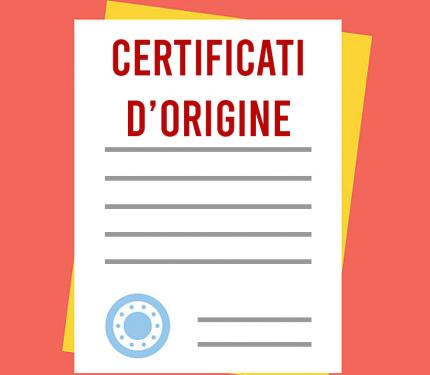Certificato di Origine