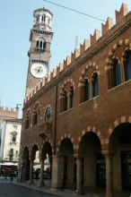 Verona  Domus mercatorum e Torre dei Lamberti