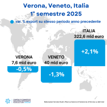 Export Verona primo semestre 2025