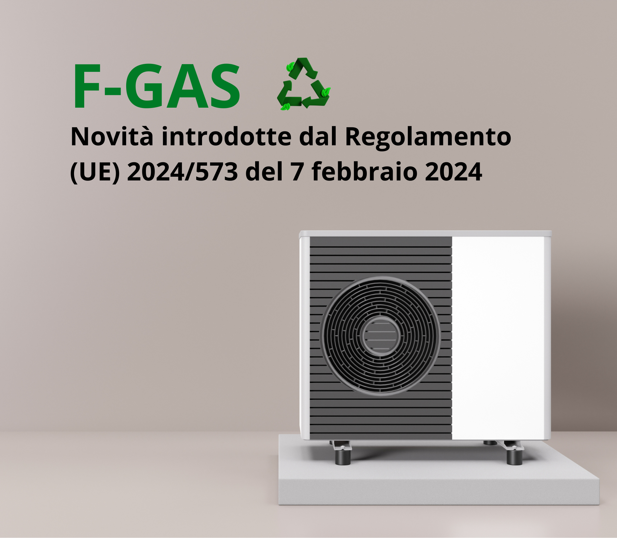 Aggiornamento normativo F-GAS
