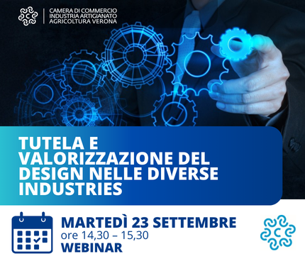Immagine webinar Tutela del design