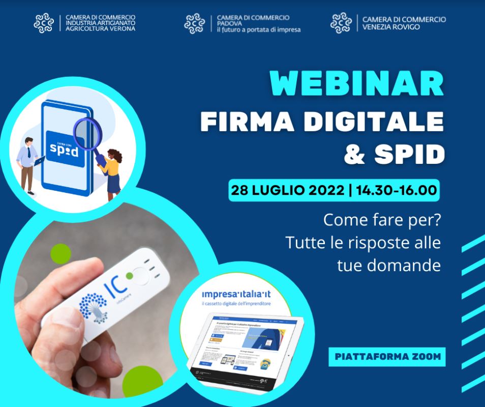 WEBINAR 28 LUGLIO firma digitale, come fare per?
