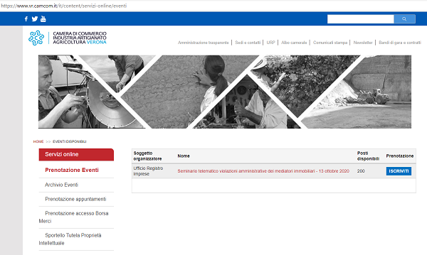 Seminario su accertamento irregolarità commesse dai mediatori immobiliari