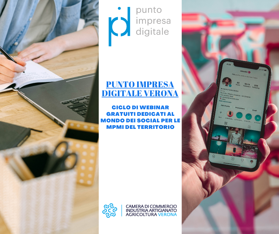 Webinar sui social per le MPMI veronesi